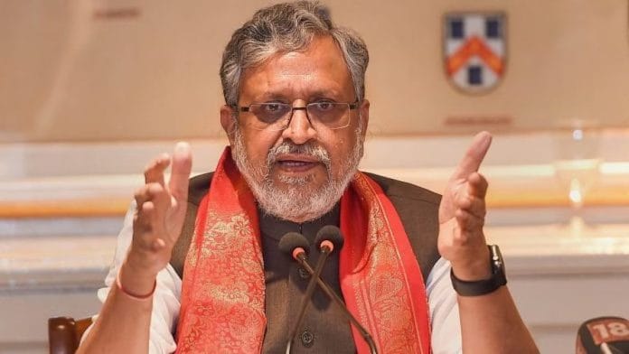 BJP leader Sushil Kumar Modi | PTI