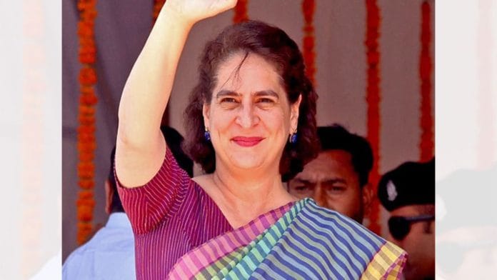 Congress leader Priyanka Gandhi | File photo | ANI