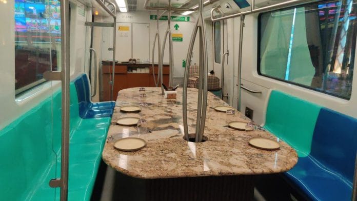 Stationed opposite the Noida Sector 137 metro station, 'The Coach' has many fusion foods on offer | Triya Gulati, ThePrint