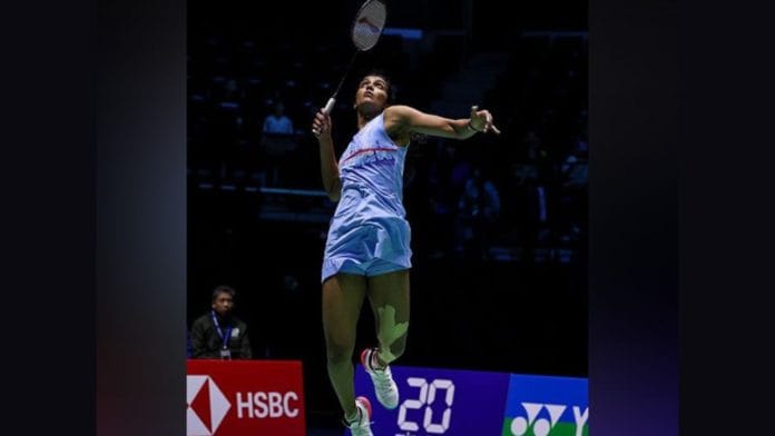 PV Sindhu in action | photo: instagram (pvsindhu1)