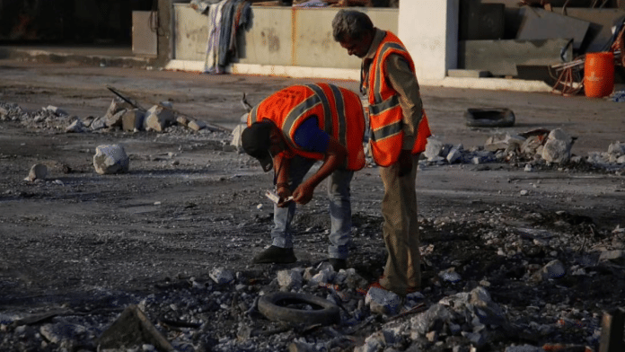 Massive fire breaks out at the TRP game zone in Rajkot | Photo : Manisha Mondal | ThePrint