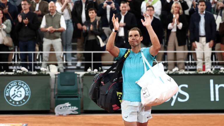 Rafael Nadal exits French open in a farewell-like defeat