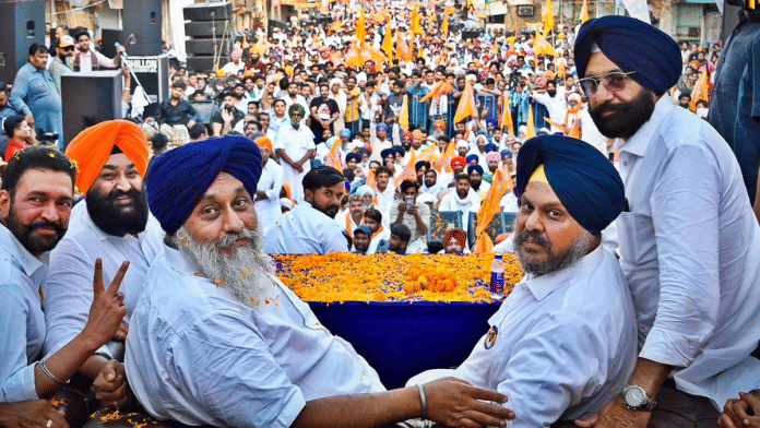 SAD chief Sukhbir Badal campaigning at stronghold Ferozepur | Credit: @officeofssbadal
