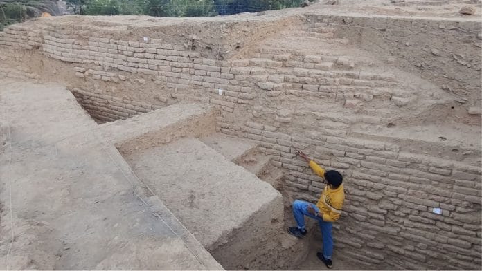 Fortification wall, Rajgir | Credit: Sujeet Nayan 2024, ASI