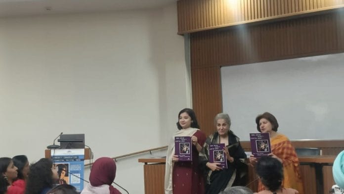 R to L: Rita Manchanda, co authors of the report and Syeda Hashimi, activist | Photo: Debdutta Chakraborty