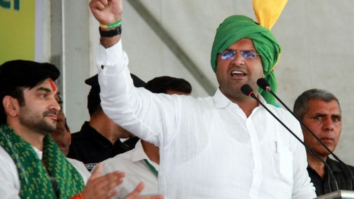 File photo: Dushyant Chautala | ANI
