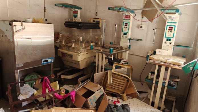 Inside the NICU of the where fire claimed lives of six newborns Saturday | Mayank Kumar | ThePrint