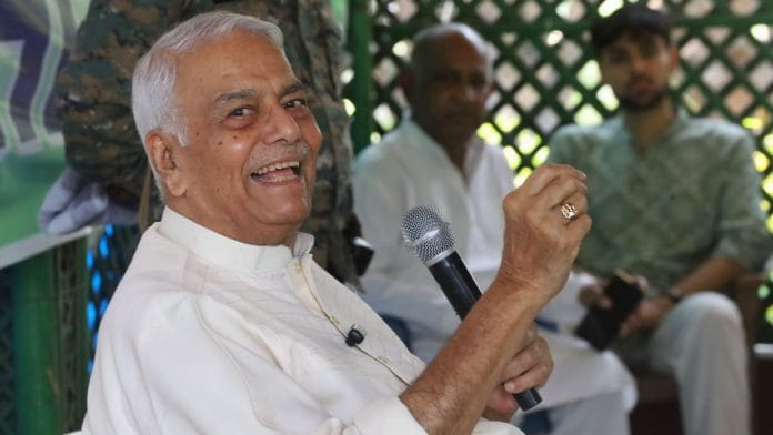 Yashwant Sinha | Manish Mondal | ThePrint