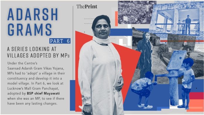 mayawati adarsh gram