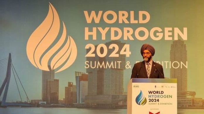 Secretary, Ministry of New & Renewable Energy, Government of India addresses World Hydrogen Summit 2024, highlights India’s vision and capabilities in Renewable Energy and Green Hydrogen | X (formerly Twitter)/@PIB_India
