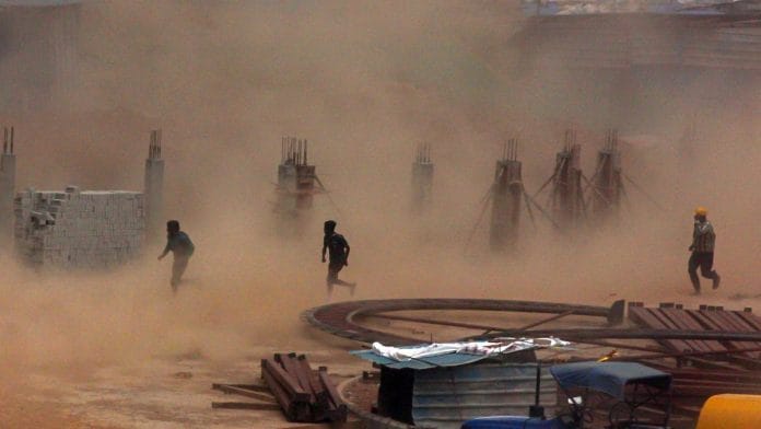 Representative image of a dust storm | Photo: ANI