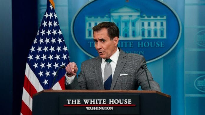 File photo White House National Security Communications Advisor John Kirby | Reuters