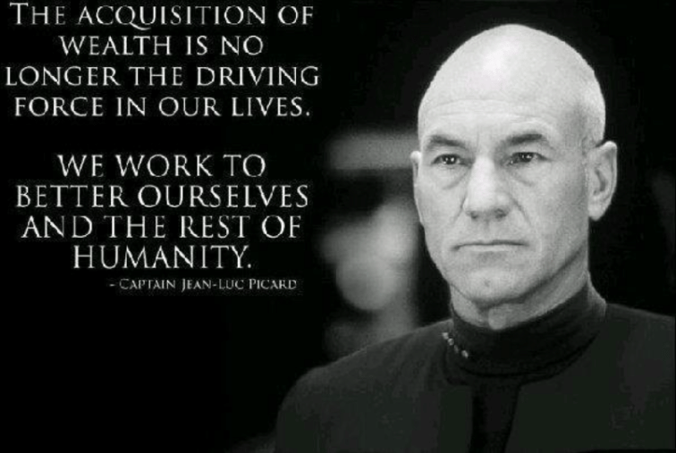 Paramount, Captain Jean-Luc Picard | By special arrangement
