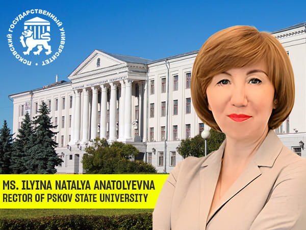 Pskov State University's Rector, Ilyina Natalya Anatolyevna, Shares Insights on MBBS Opportunities for Indian Students during Webinar