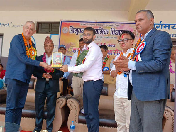 Nepal: India-built school building inaugurated in Nawalparasi (East)