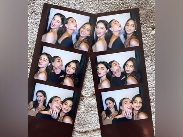 Ananya Panday drops pics with bestie Suhana Khan from Tania Shroff's birthday bash