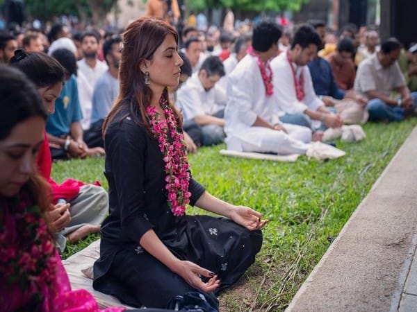 Samantha Ruth Prabhu shares glimpse of blissful meditation session in latest pic