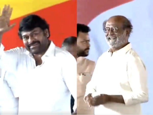 Chiranjeevi, Rajinikanth attend Andhra CM Chandrababu Naidu's swearing-in ceremony