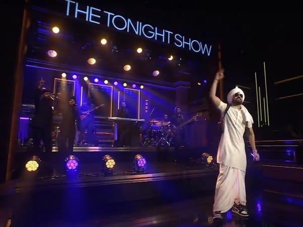 Diljit Dosanjh brings Bhangra beats to Jimmy Fallon's 'The Tonight Show'