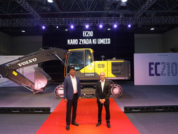 Volvo CE unveils new 'Built for Bharat' EC210 Hydraulic Excavator