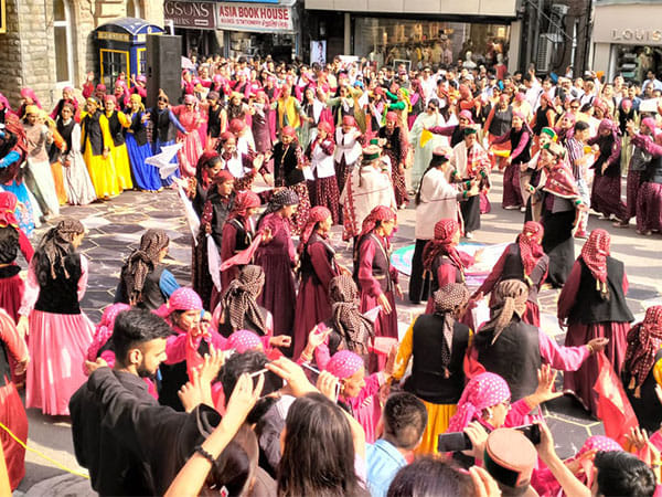 Dancers enthral audience with folk performance during international summer festival in Shimla