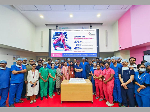 Sakra World Hospital Breaks Records with 275+ Joint Replacement Surgeries in May