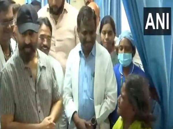 Kamal Haasan meets Hooch tragedy victims at Kallakurichi Medical College