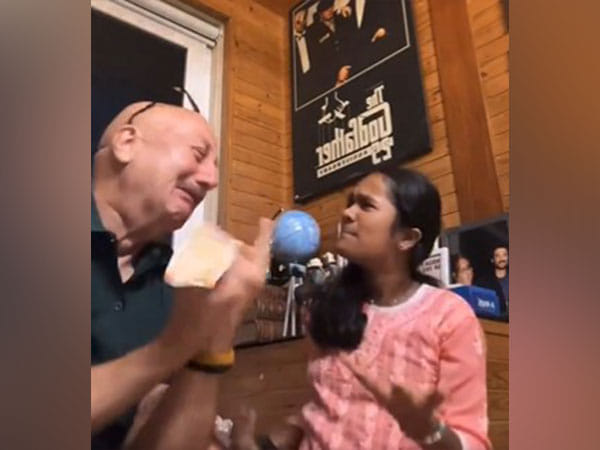 Anupam Kher drops fun reel with Satish Kaushik's daughter Vanshika