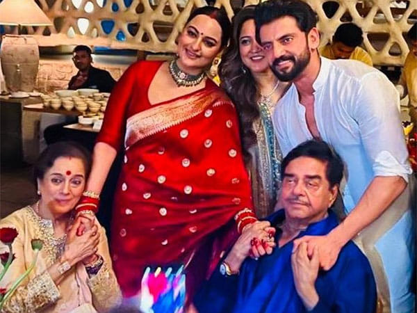 Shatrughan Sinha shares unseen moments from daughter Sonakshi Sinha's inter-faith wedding