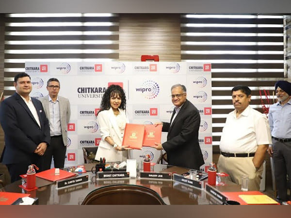 Chitkara University Partners with Wipro Limited to Establish Centre of Excellence for Enhanced Industry Training and Employability