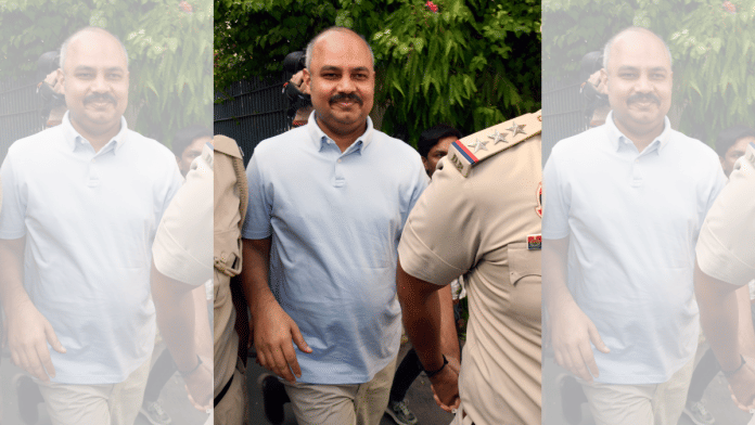 Representational image of Bibhav Kumar being produced before Tis Hazari Court, New Delhi on 31 May, 2024 | Credit: ANI