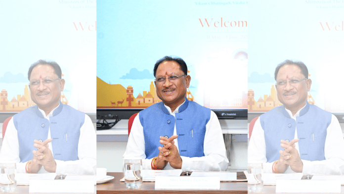 Chhattisgarh Chief Minister Vishnu Deo Sai attends the Chintan Shivir | Image by special arrangement