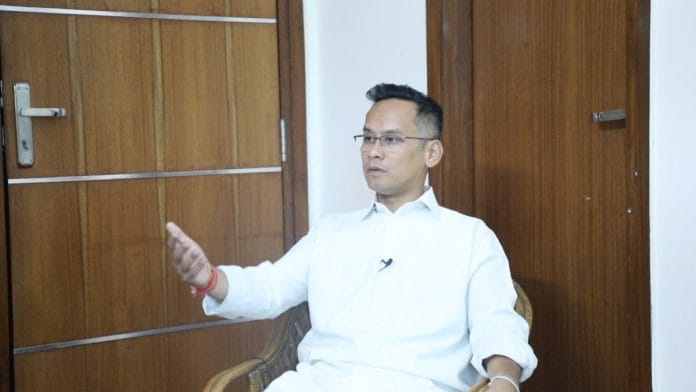 File photo of Gaurav Gogoi| ThePrint