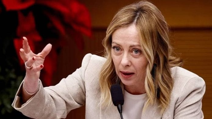 Italy’s Prime Minister Giorgia Meloni | (c) Copyright Thomson Reuters 2024