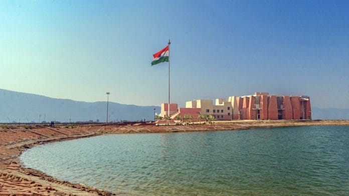 The newly inaugurated Nalanda University campus in Rajgir, Bihar | ANI