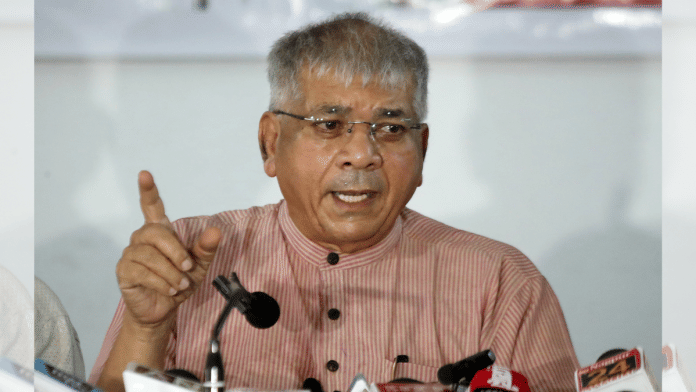 Vanchit Bahujan Aghadi President Prakash Ambedkar | File Photo | Credit: ANI