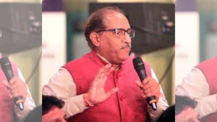 File photo: Senior RSS leader Ratan Sharda