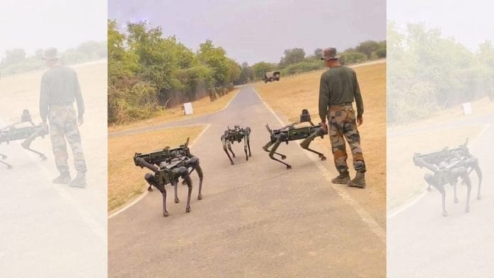 The first batch of 25 'robo-dog' MULES is likely to be inducted by the Army soon | Source: X