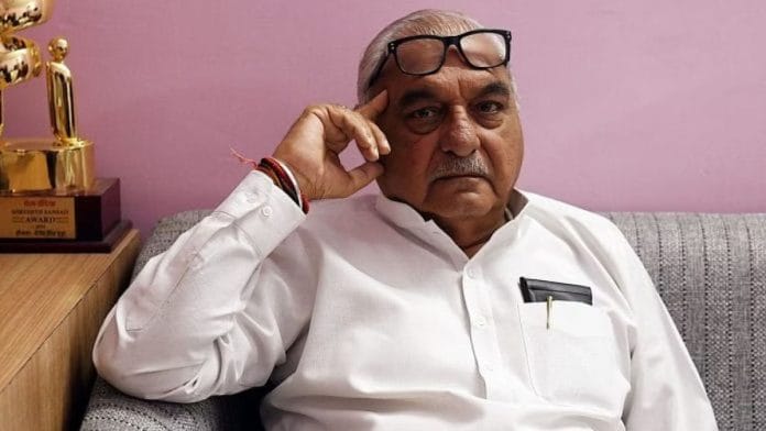 Former Haryana Chief Minister and senior Congress leader Bhupinder Singh Hooda | ANI