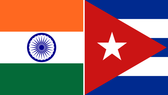 Flag of India and Cuba | Commons