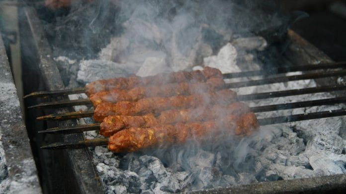 Kababs grilled on charcoal | Representational image | Commons