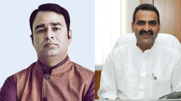 BJP leaders Sangeet Som and Sanjeev Balyan | Pic credit: Commons