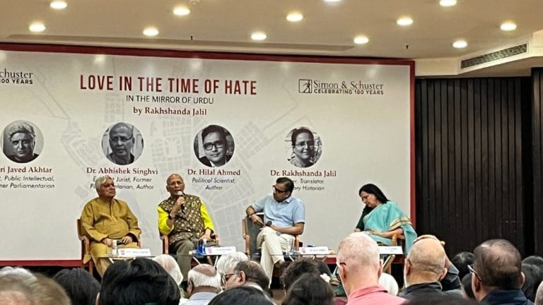 Nehru’s idealism vs prejudiced Bharat. ‘Trust India’, says Javed Akhtar at book launch