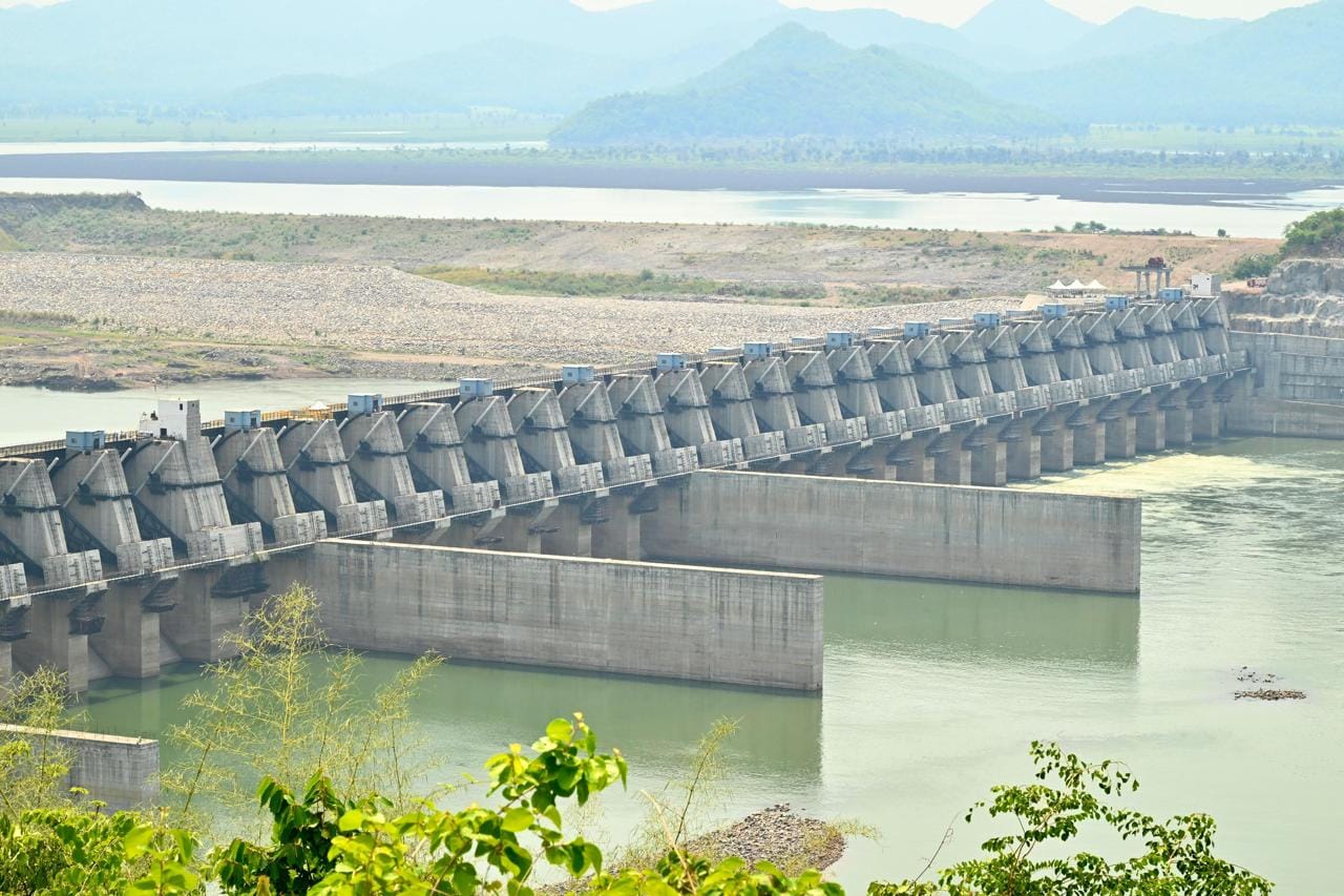 The under-construction Polavaram multi-purpose irrigation project | By special arrangement