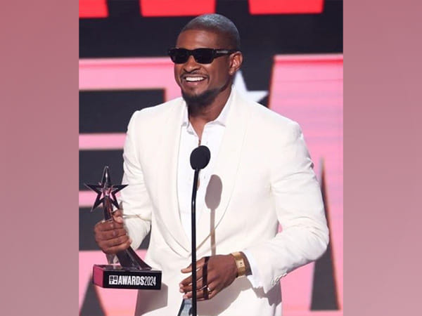 Usher gives emotional tribute post Lifetime Achievement honour at BET Awards