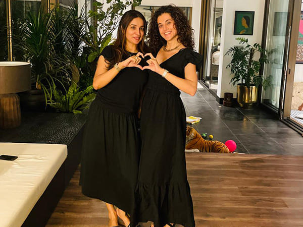 Taapsee Pannu celebrates 3 years of 'Haseen Dilruba' with Kanika Dhillon