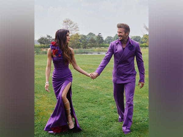 David, Victoria Beckham celebrate 25 years of marriage in iconic 1999 wedding outfits