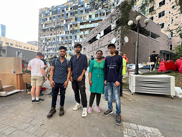 Indian medical students in Ukraine aid Kyiv hospital amid conflict