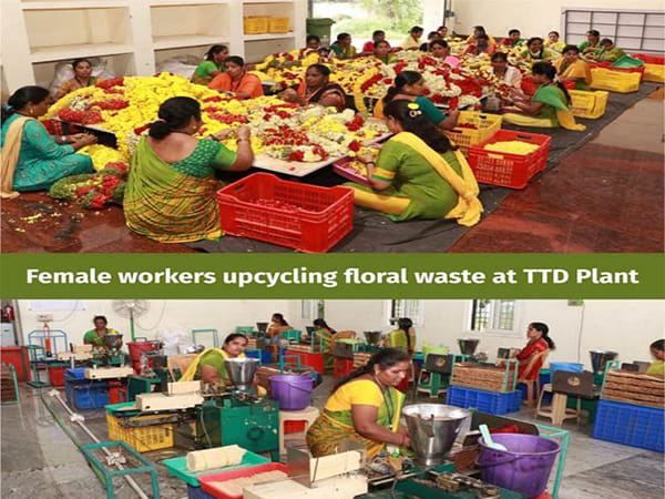 Floral waste boosting circular economy in India