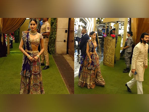  Anant-Radhika's special puja ceremony: Janhvi stuns in ethnic attire, arrives with rumoured beau Shikhar Pahariya 